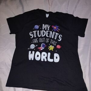 Teachers Space Graphic T-Shirt